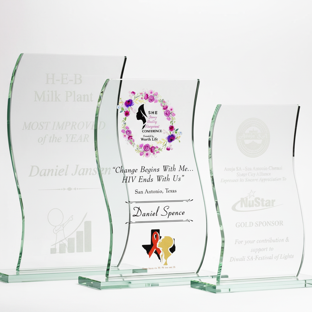 Jade Glass Wave Award