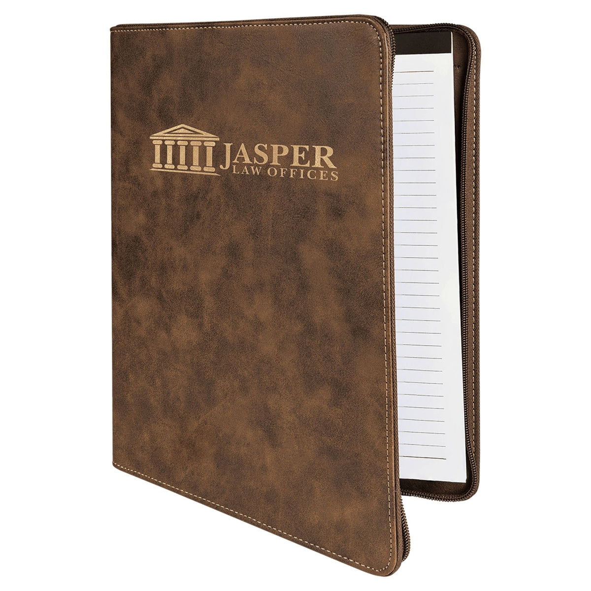 Personalized Zippered Portfolio