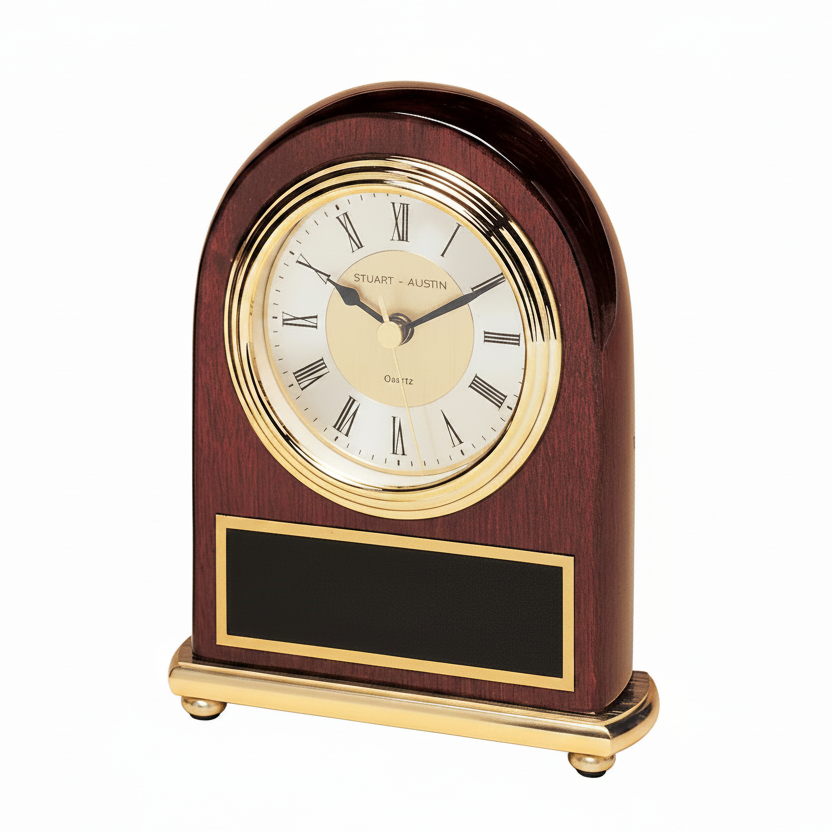 Rosewood Clock