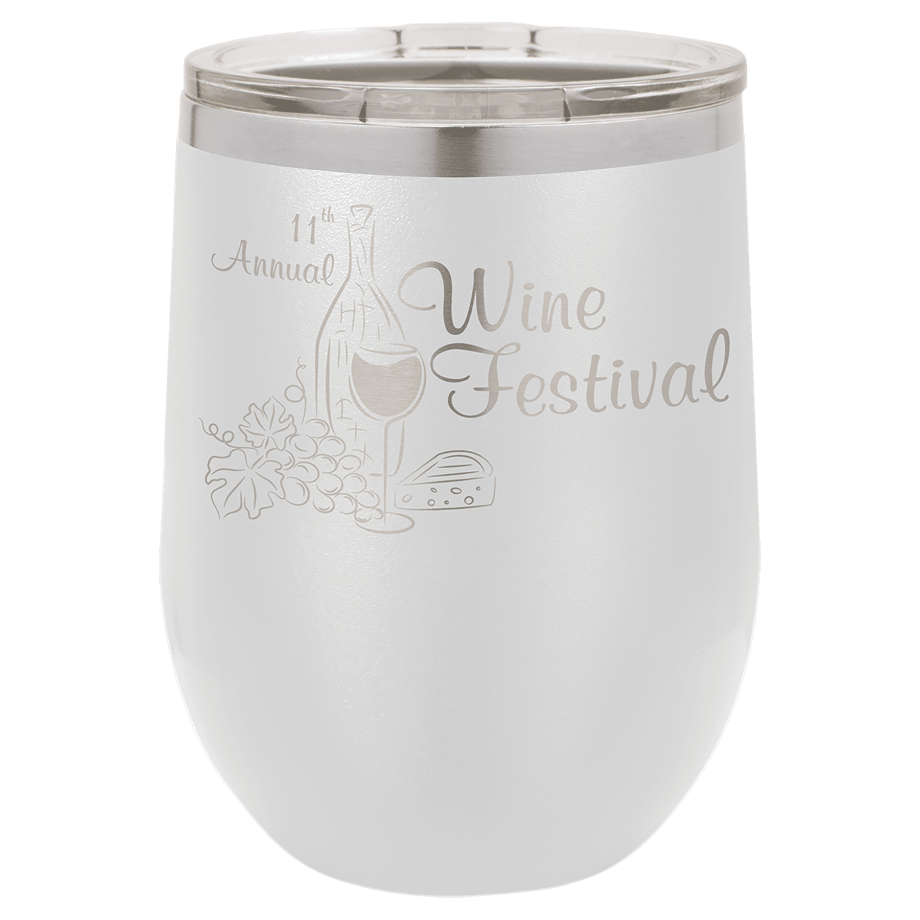 12 oz. Vacuum Insulated Stemless Wine Tumbler