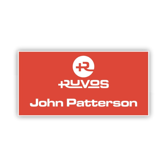 Laser Engraved Plastic Nametag