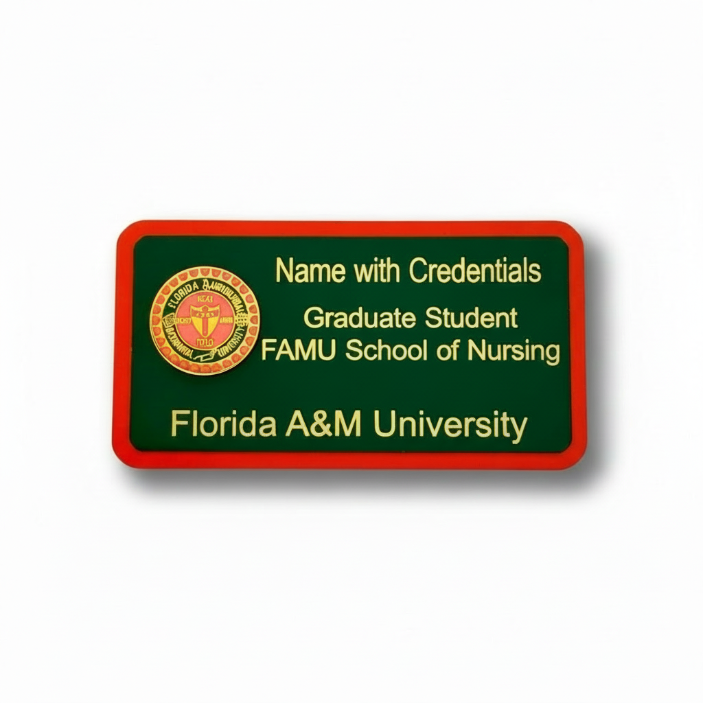 FAMU School of Nursing Nametag