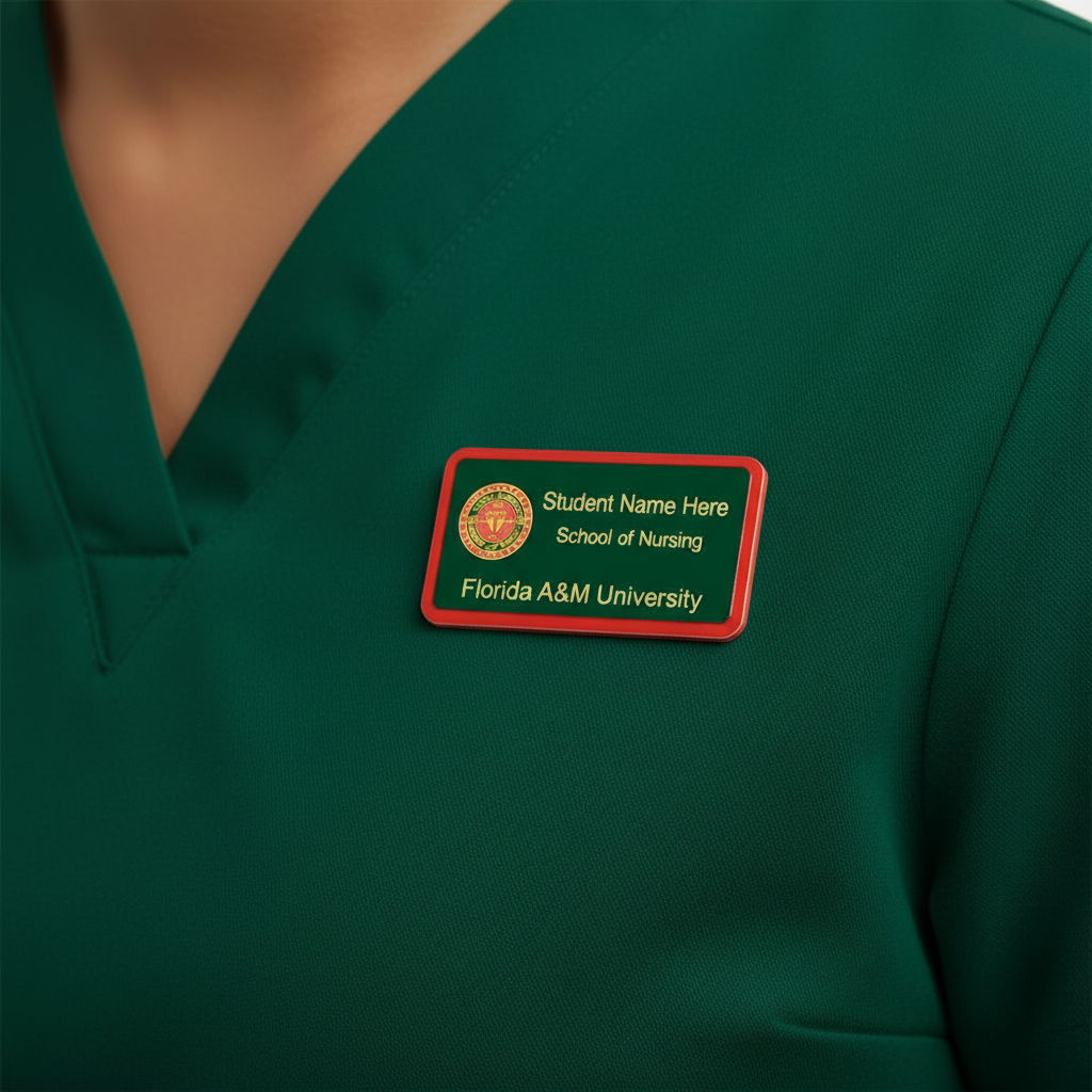 FAMU School of Nursing Nametag