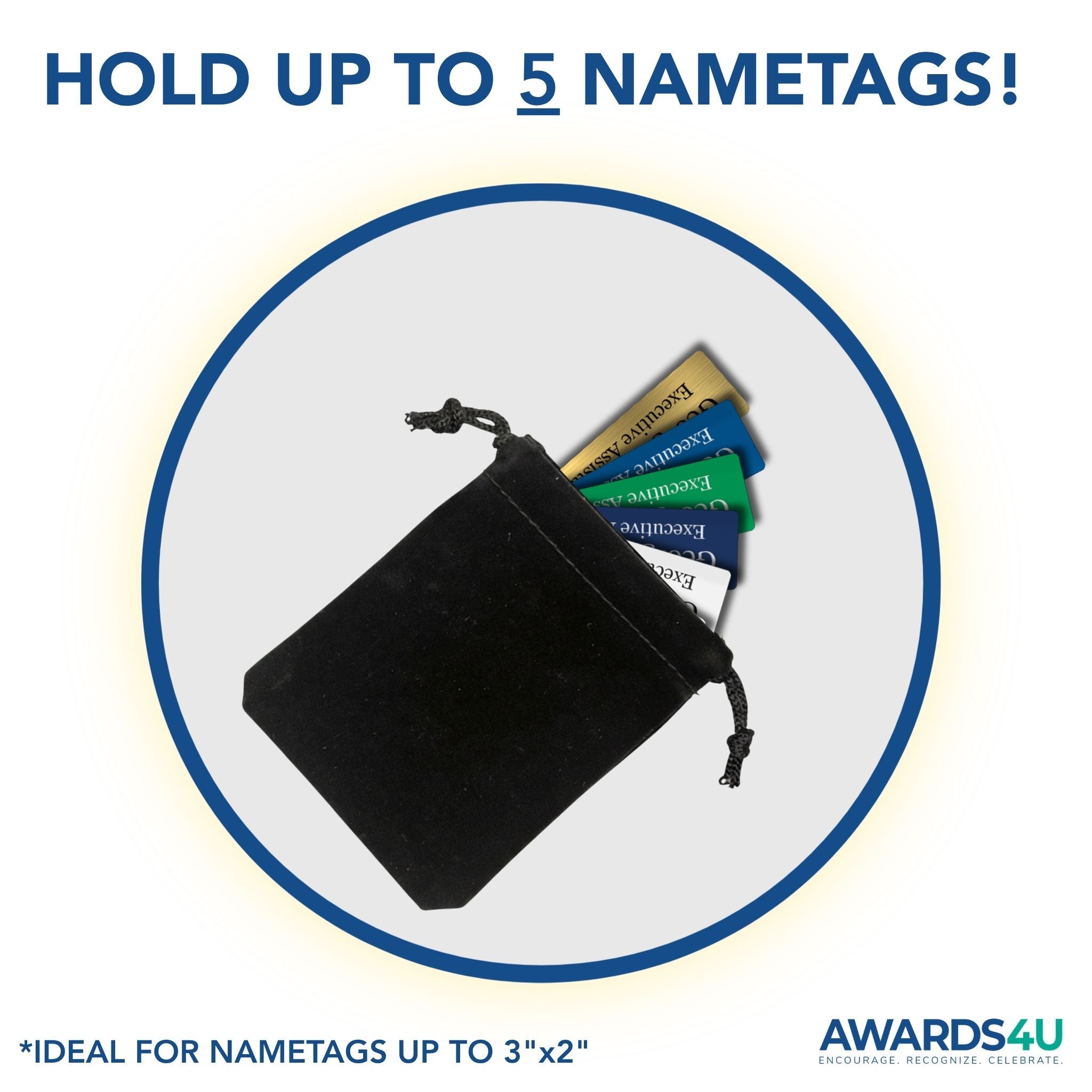 Velvet Nametag Pouch