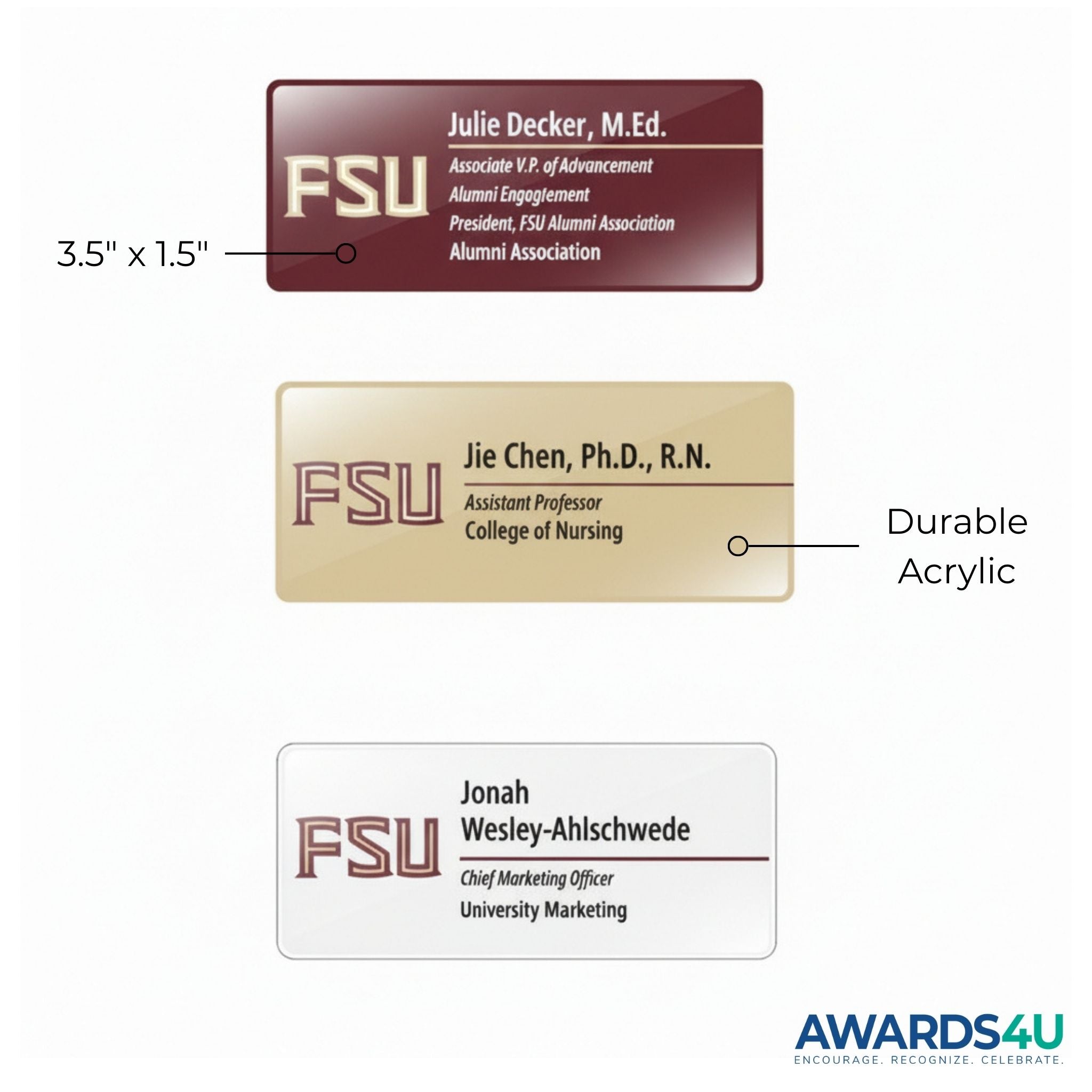 FSU Employee Nametag