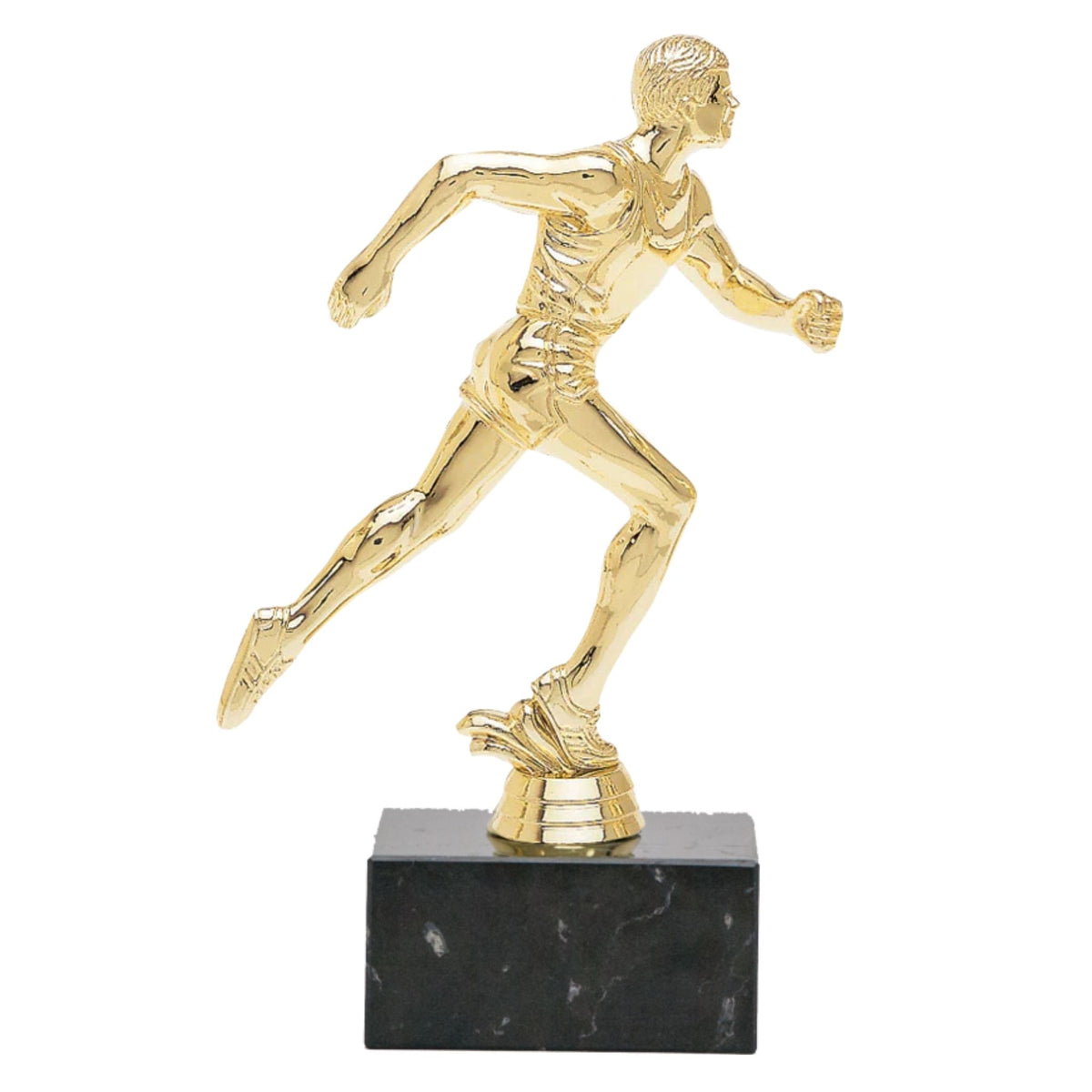 Champions Series Trophy On Black Marble Base