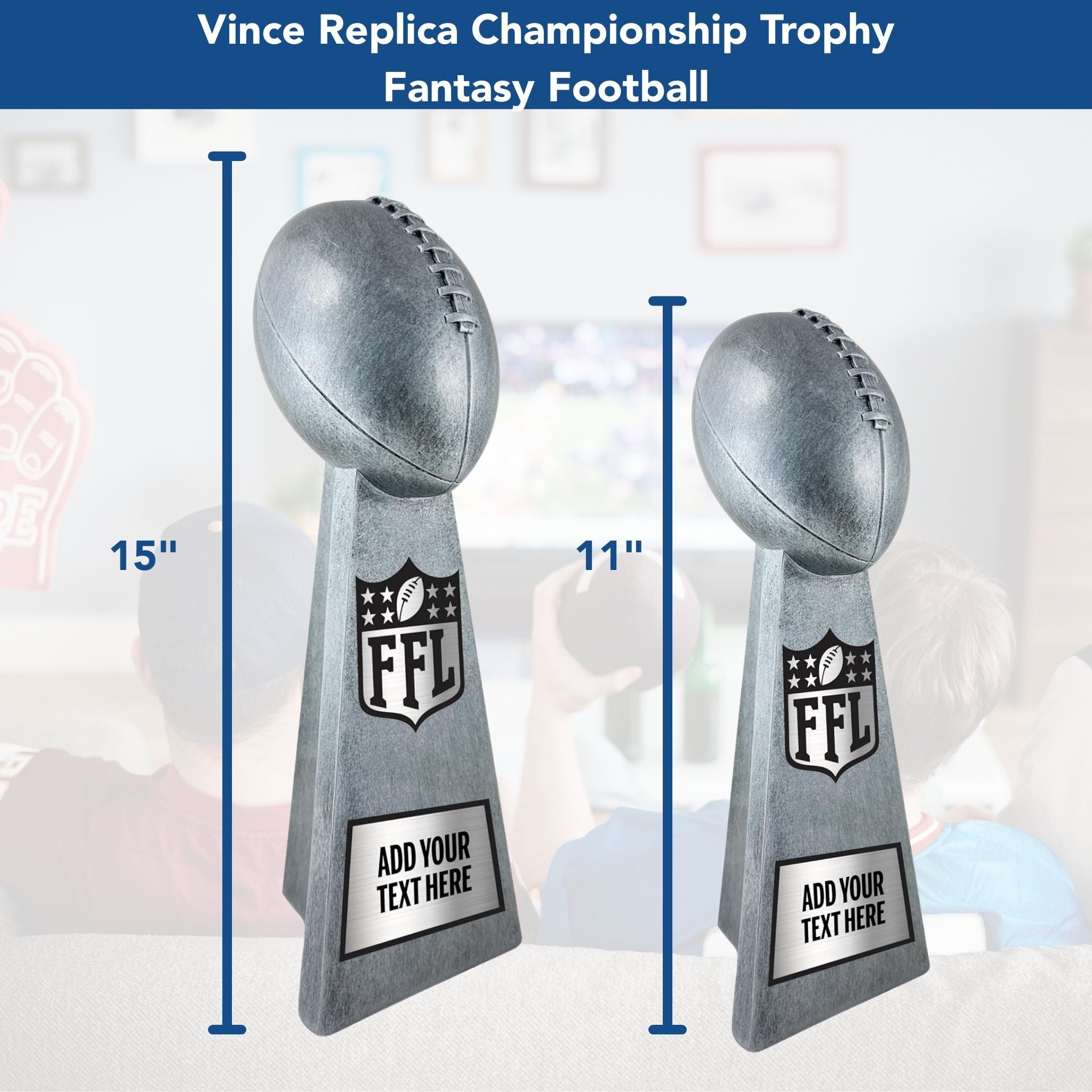 Vince Replica Championship Trophy - Fantasy Football