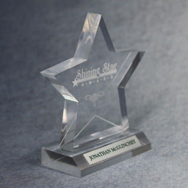 Acrylic Star on Base