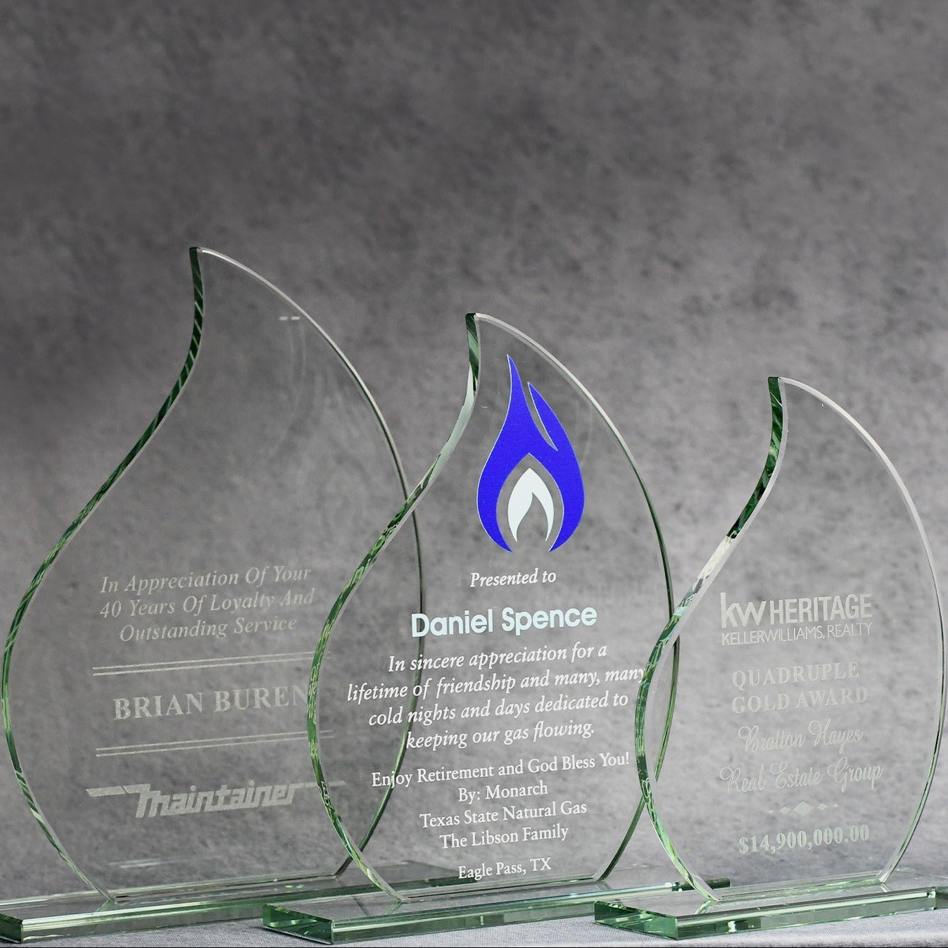 Economy Jade Crystal Flame