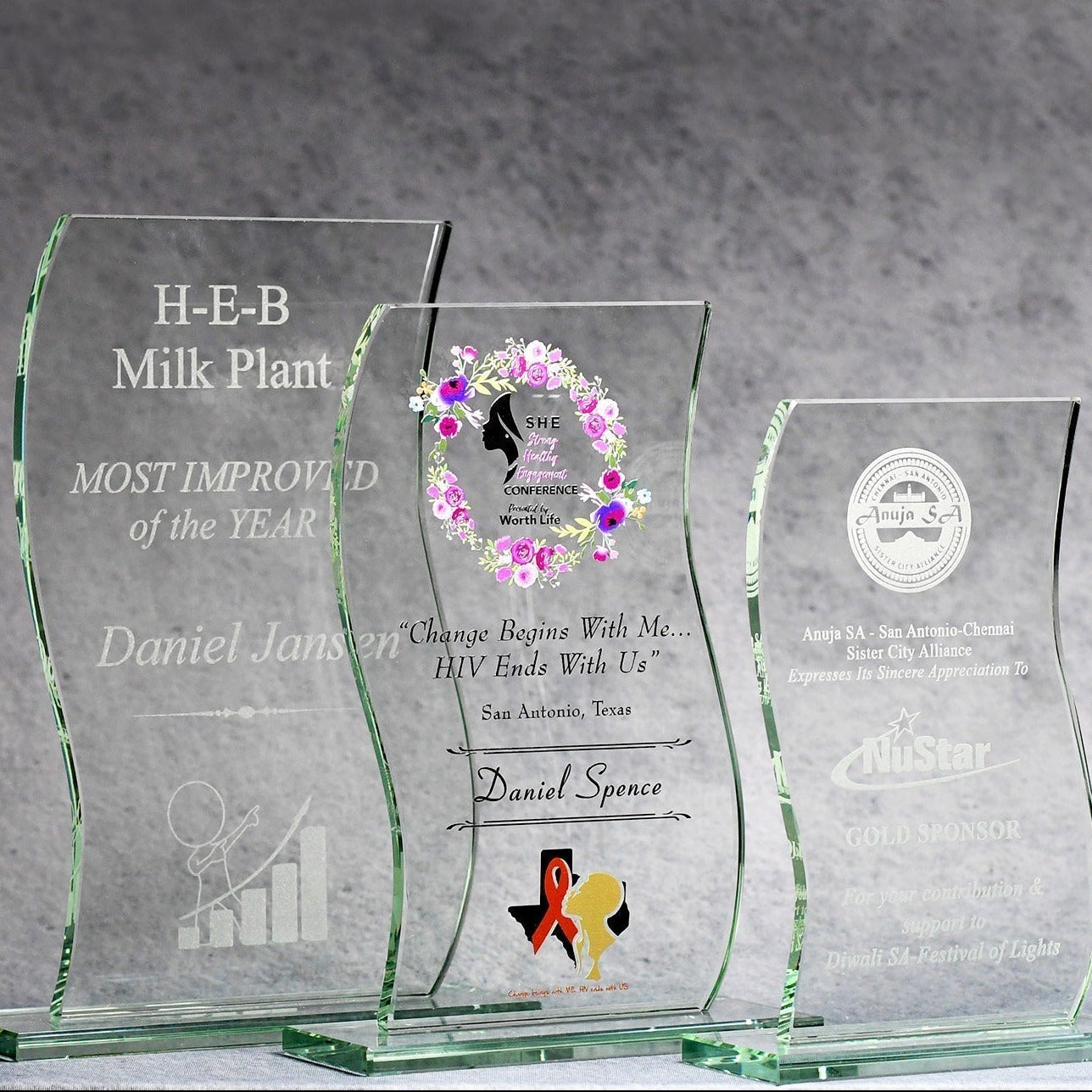 Economy Jade Crystal Curve