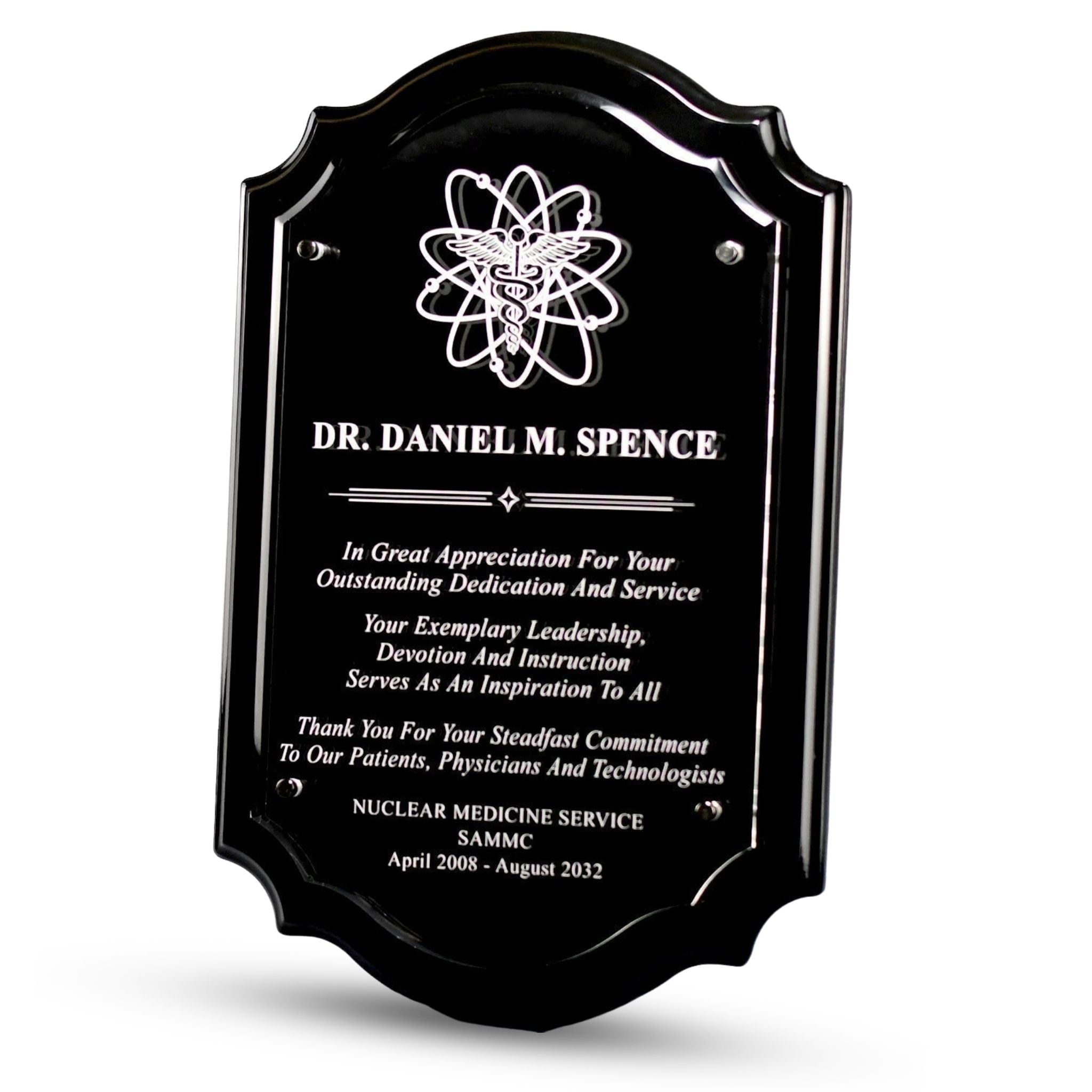 Scalloped Edge Plaque