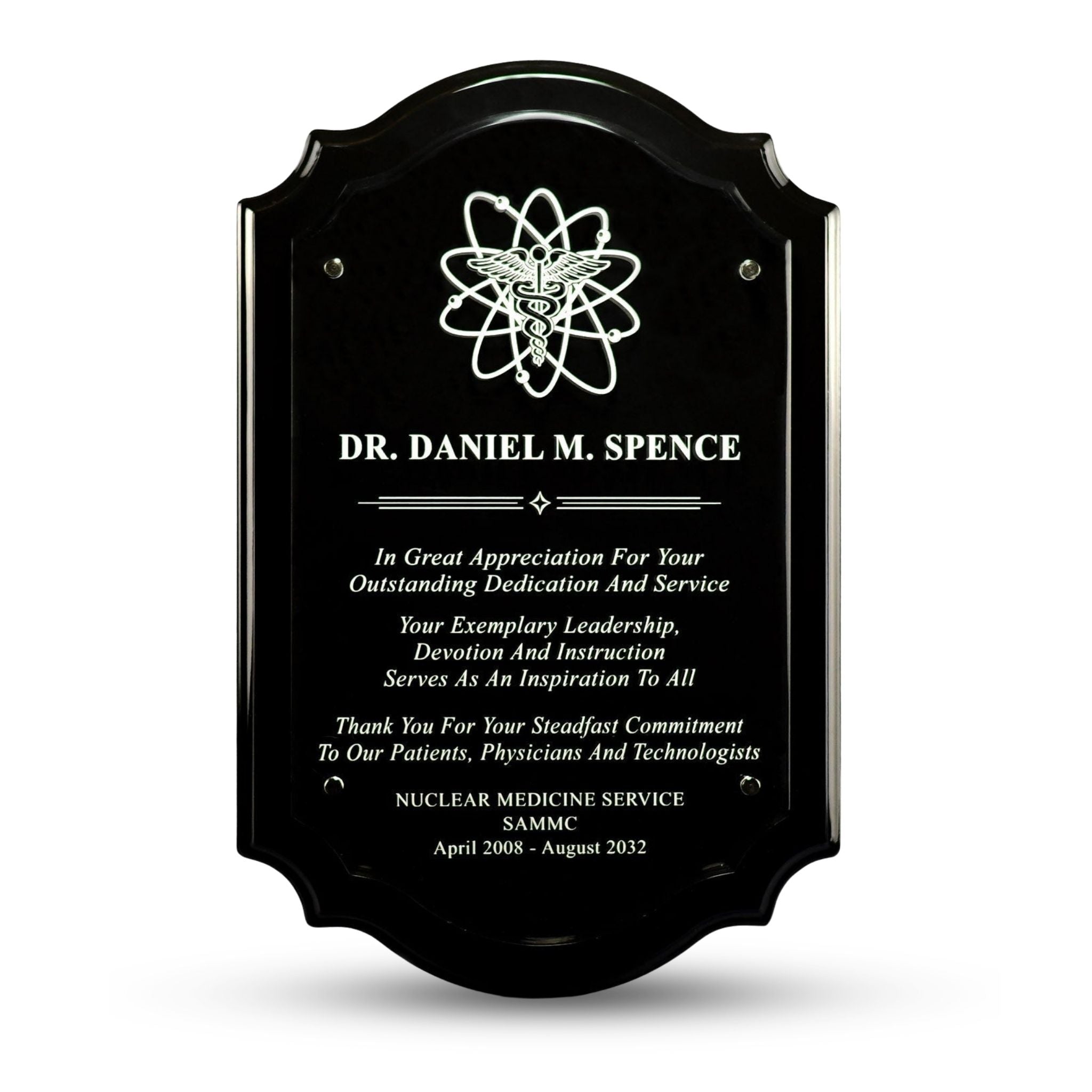 Scalloped Edge Plaque