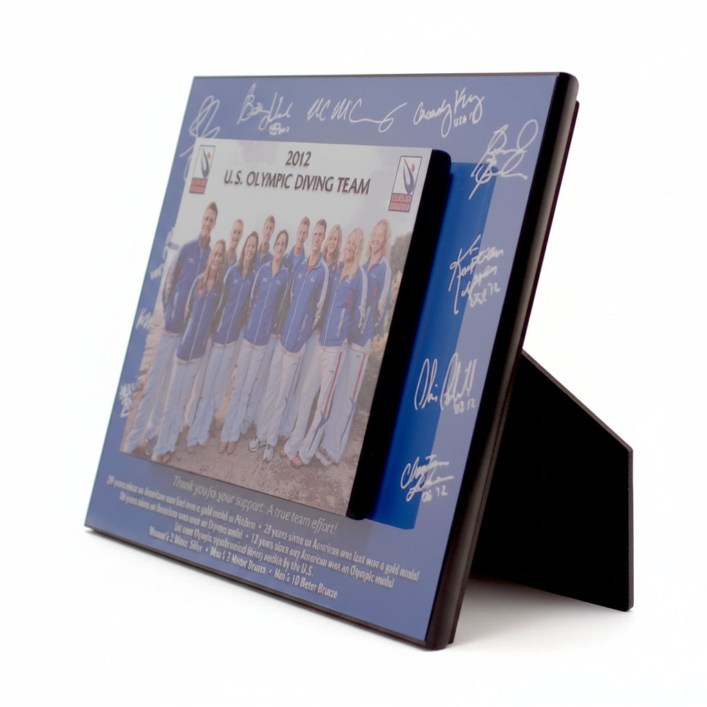 Two-Level Digitally Printed Plaque