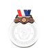 2.75" Glass Medallions