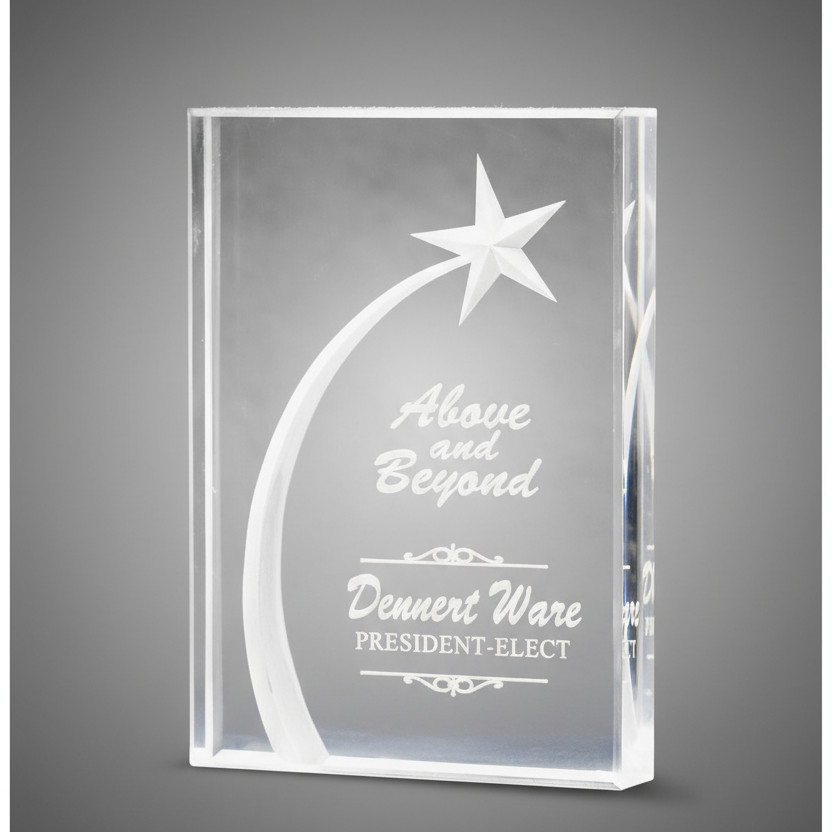 Rising Star Acrylic Award