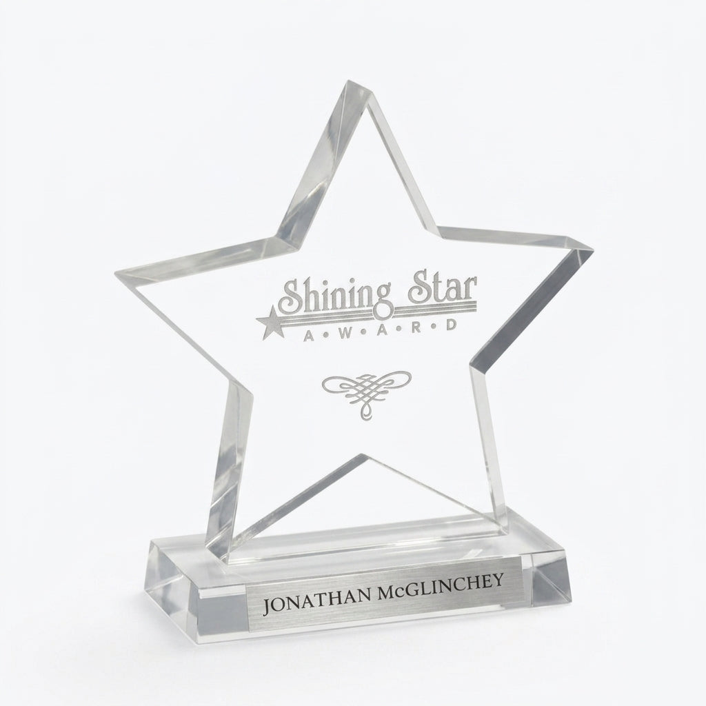 Acrylic Star On Base