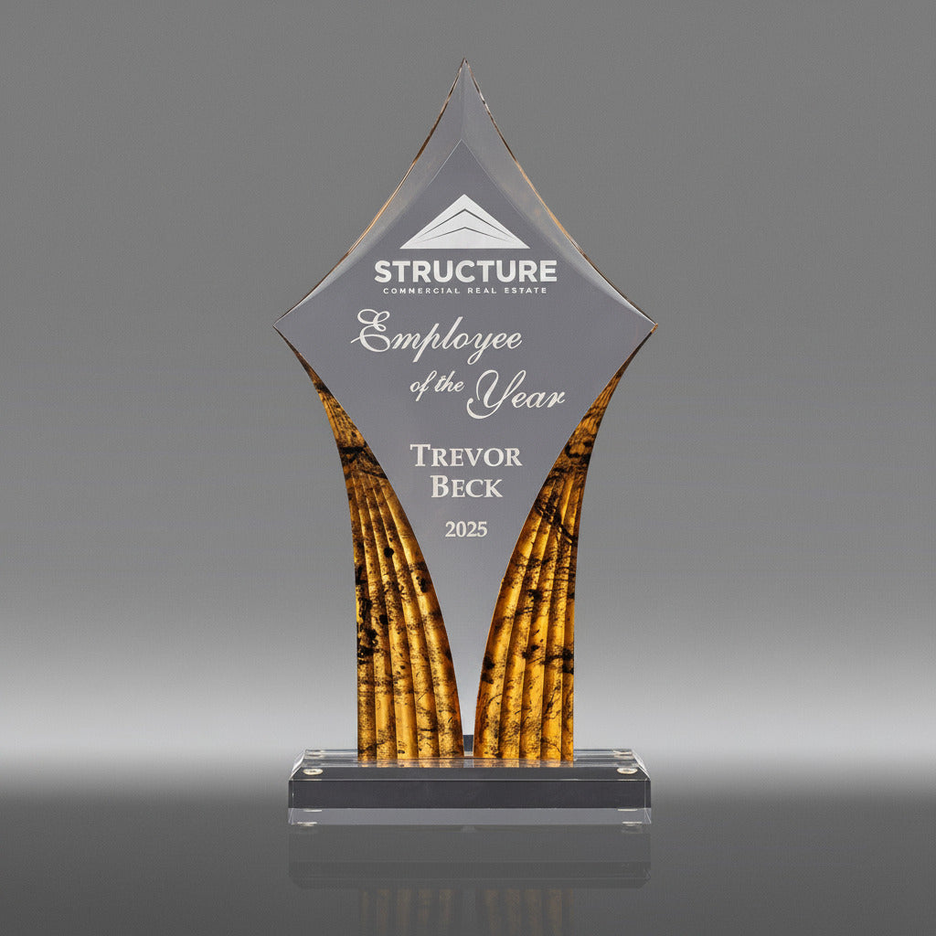 Acrylic Diamond Trophy