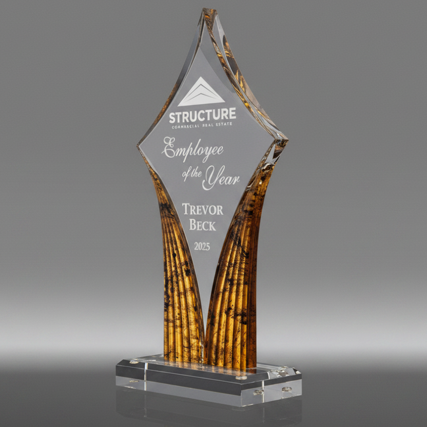 Acrylic Diamond Trophy