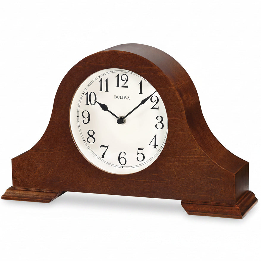 Classic Tambour Mantel Clock