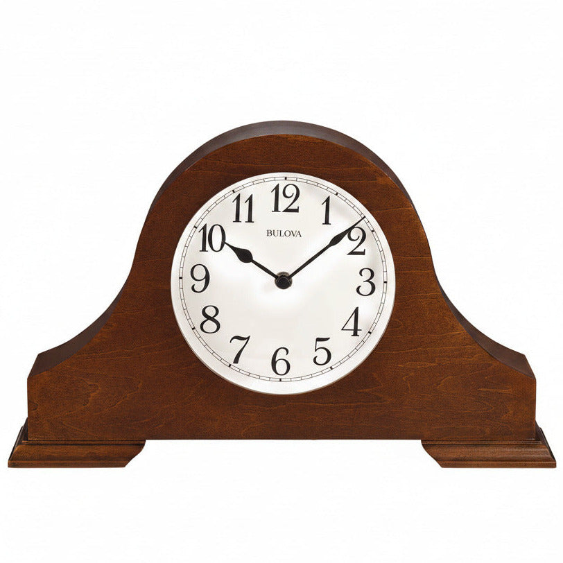 Classic Tambour Mantel Clock