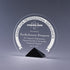 Circle Color Optic Crystal Award