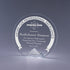 Circle Color Optic Crystal Award