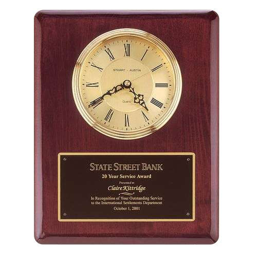 Rosewood Wall Clock