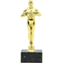 Champions Series Trophy On Black Marble Base