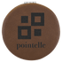 2 1/2" Laserable Leatherette Compact Mirror
