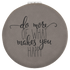 2 1/2" Laserable Leatherette Compact Mirror