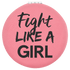 2 1/2" Laserable Leatherette Compact Mirror