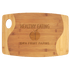 Bamboo Two Tone Cutting Board with Handle