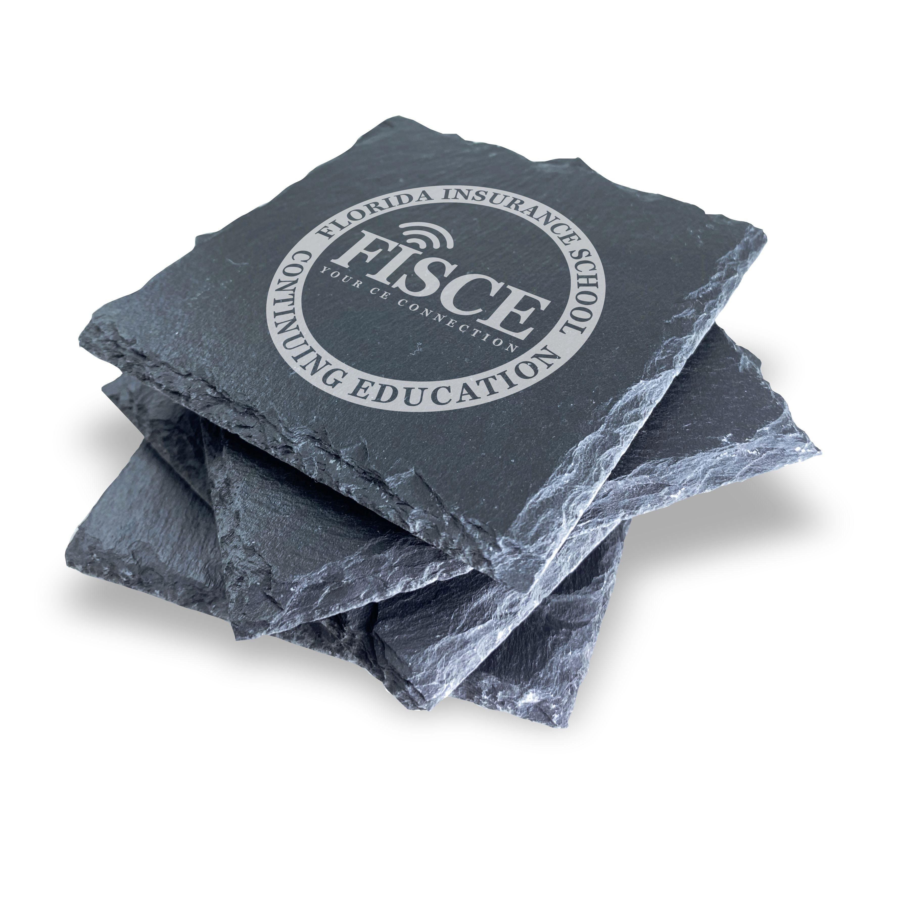 Slate Coaster Set