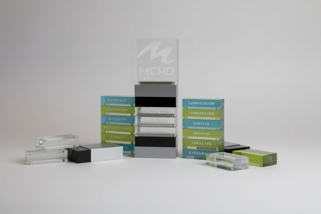 Stackable Perpetual Award Add-on Bars