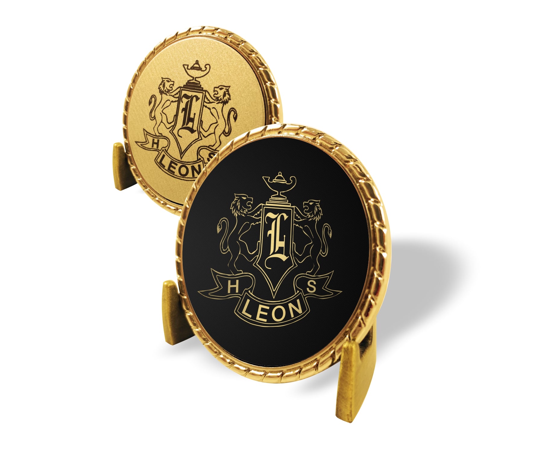 Gold 2-sided Challenge Coin