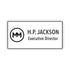 Laser Engraved Plastic Nametag
