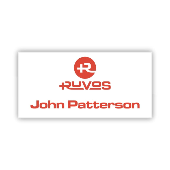 Laser Engraved Plastic Nametag