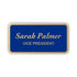 Laser Engraved Metal Nametag