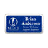 Laser Engraved Metal Nametag