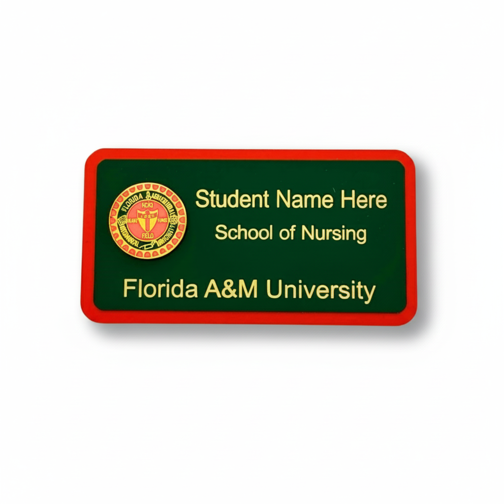 FAMU School of Nursing Nametag