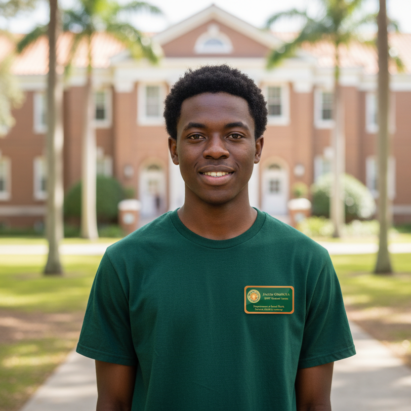 FAMU Department of Social Work Nametag