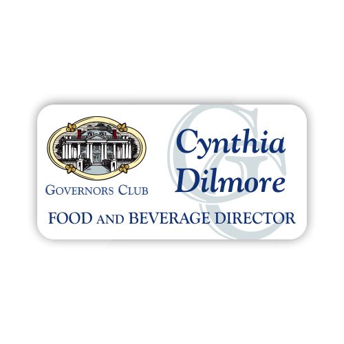 Full Color Metal Nametag
