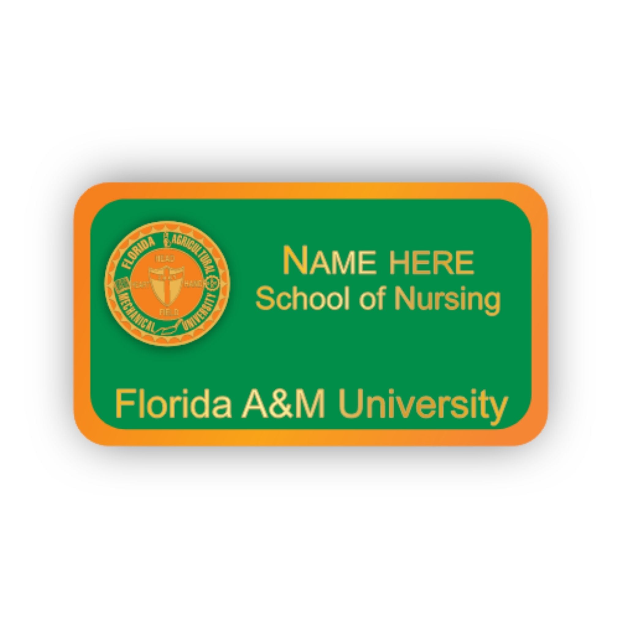 FAMU School of Nursing Nametag