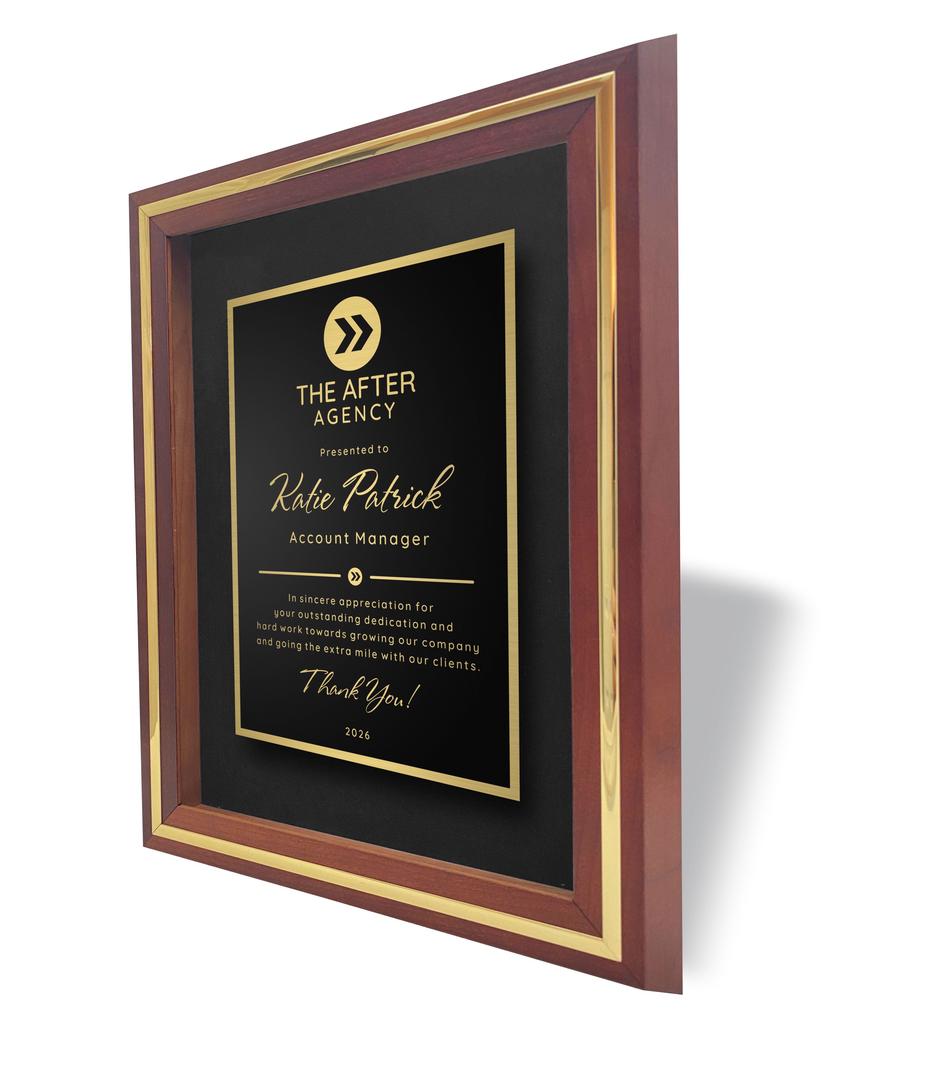 Cherrywood Shadowbox with Felt