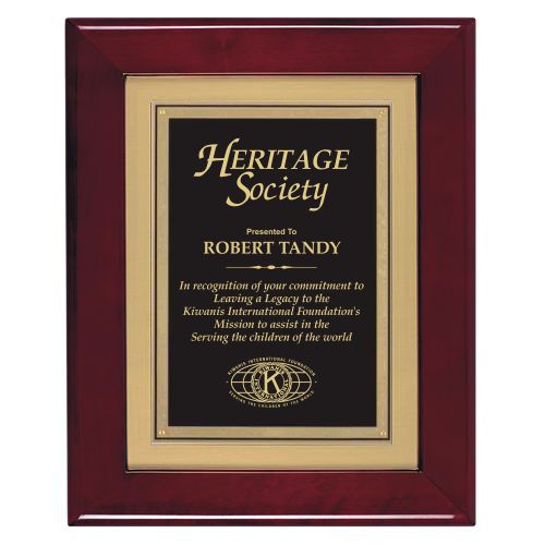 Piano Wood Frame Plaque