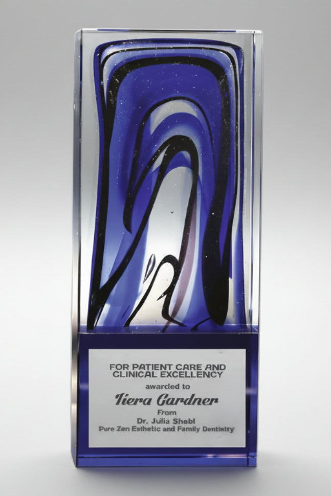 Blue Picasso Art Glass Award