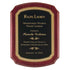 Rosewood Finish Plaque