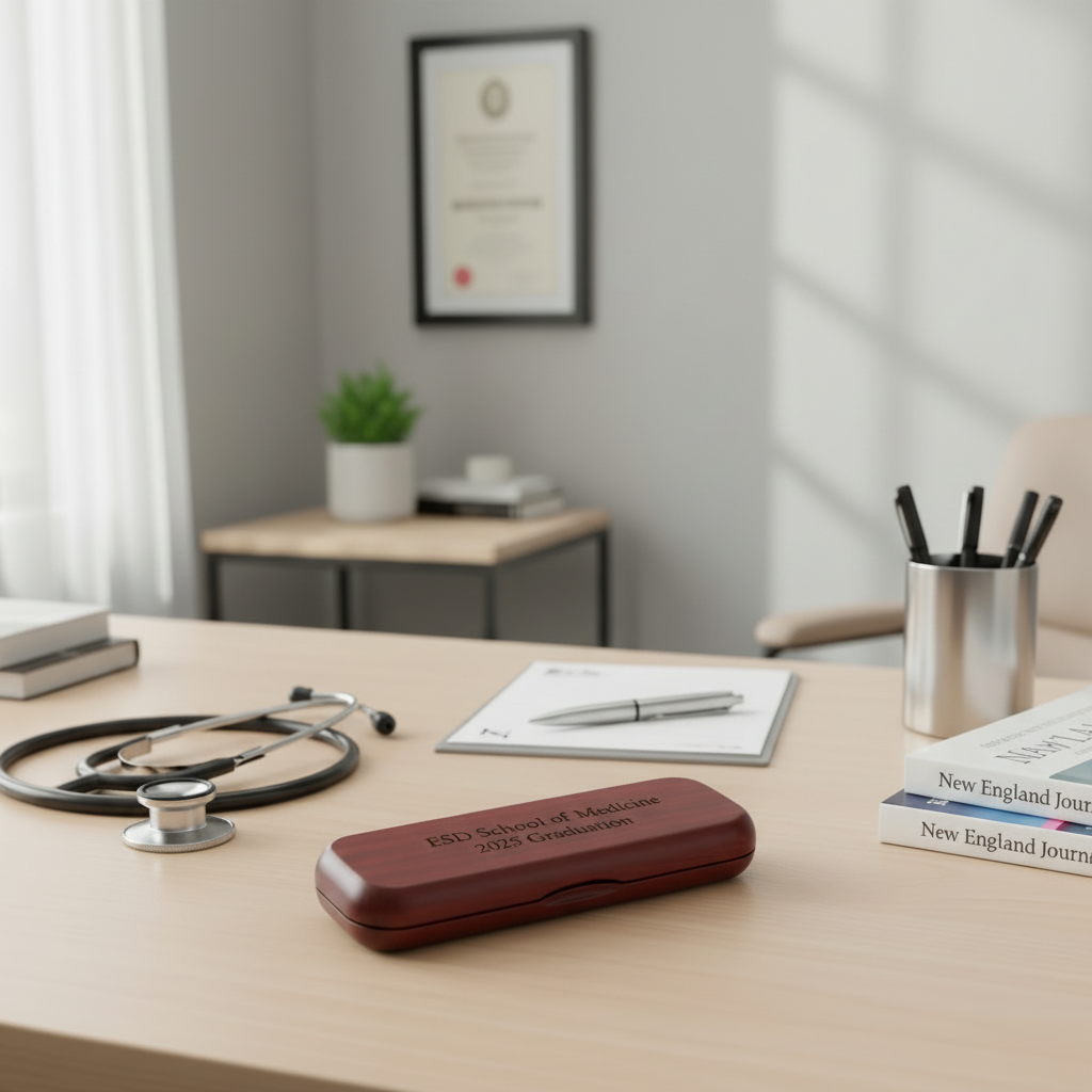 Solid Rosewood Pen w/Presentation Box