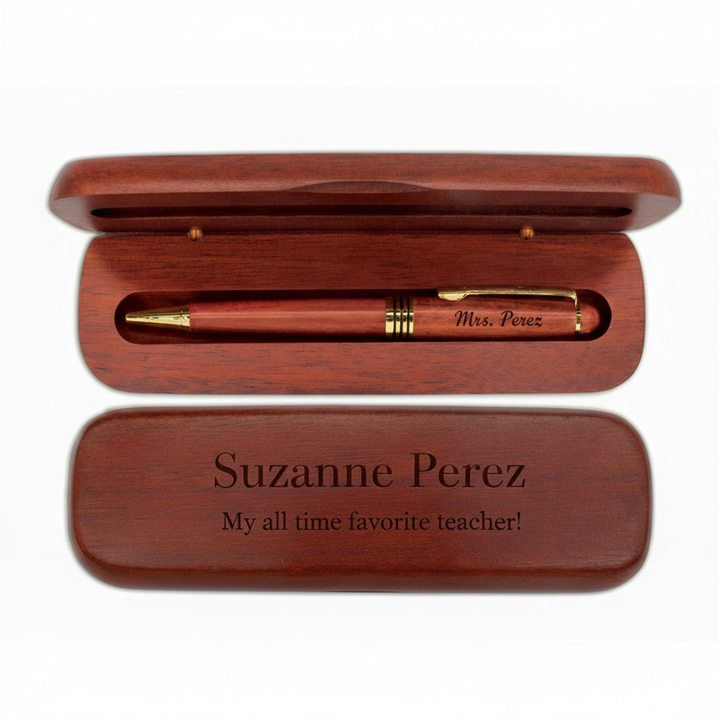 Solid Rosewood Pen w/Presentation Box