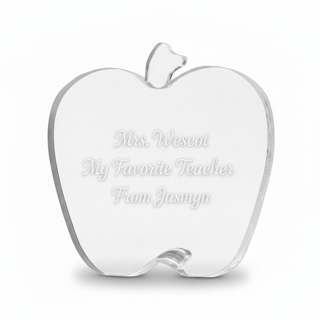 Acrylic Apple Award